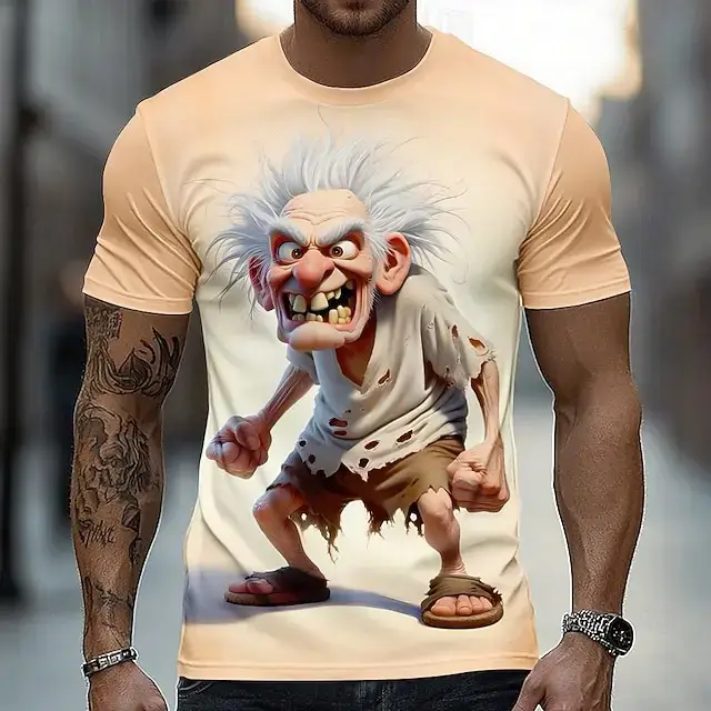 T-shirt à manches courtes à motifs