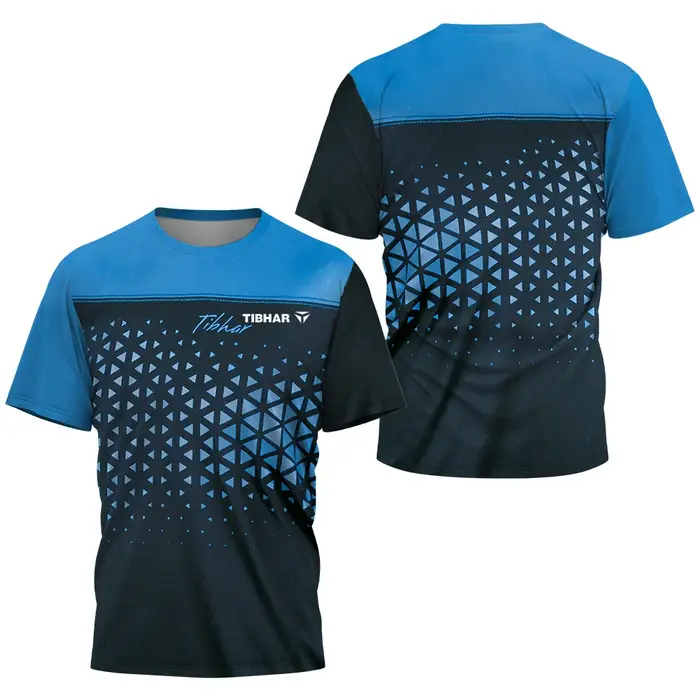 T-shirt de sport Elix Lebrun à motif imprimé en 3D, séchage rapide, respirant, pour l'entraînement e
