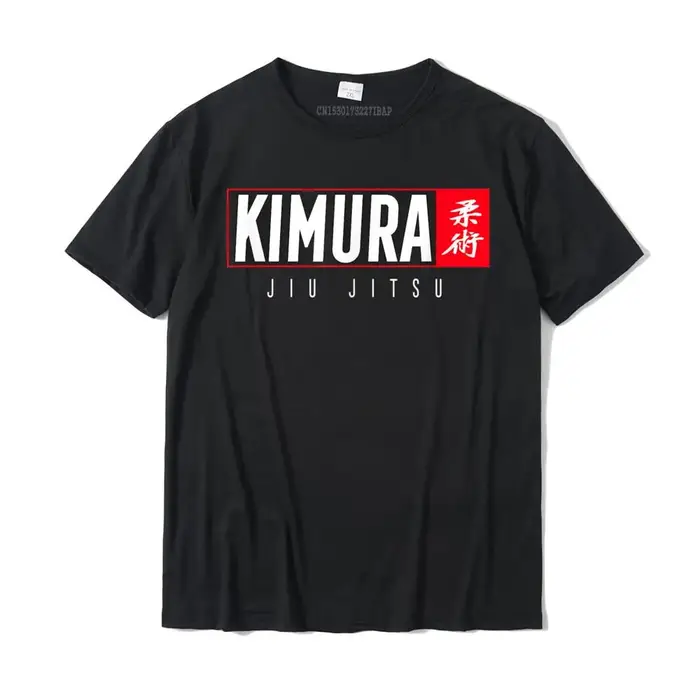 Kimura - T-shirt Jiu Jitsu - BJJ - T-shirts d'arts martiaux brésiliens avec design graphique en coton pour hommes