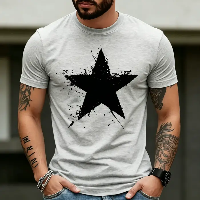 T-shirt pour homme en coton doux