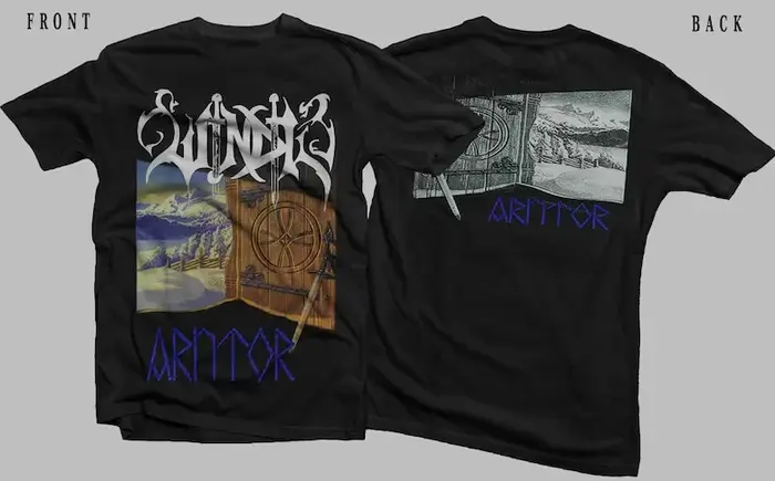 Nouveau t-shirt imprimé Dtg / Dtf - WINDIR - Arntor - Taille : S