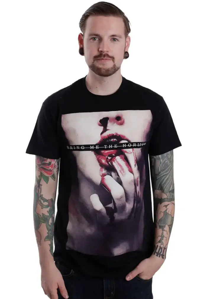 Bring Me The Horizon Merch T-Shirt femme homme rue Hip Hop haute qualité décontracté coton ample