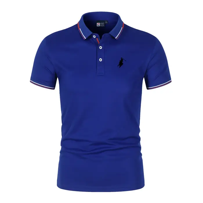 Polo de golf homme à revers