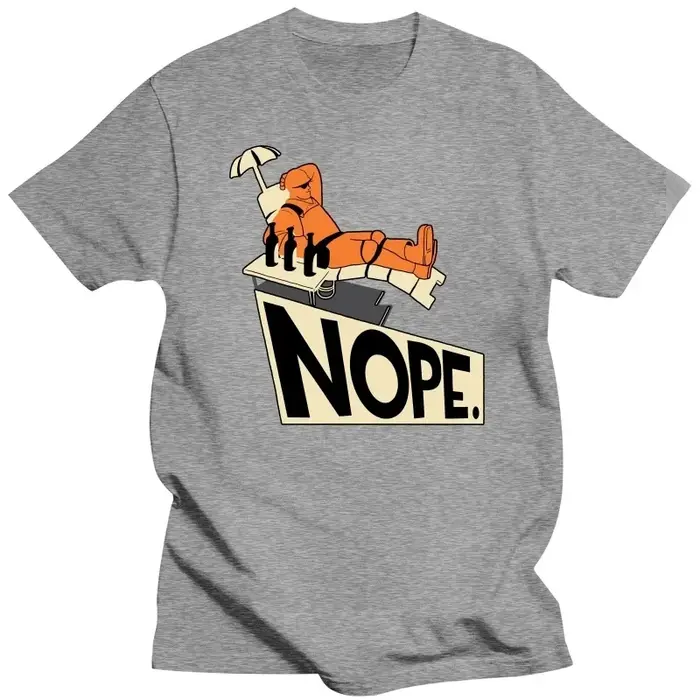 Engineer Team Fortress 2 'Nope Avi 100% Coton Manga Vintage Anime Clothes. T-shirt Oversize Homme Vê