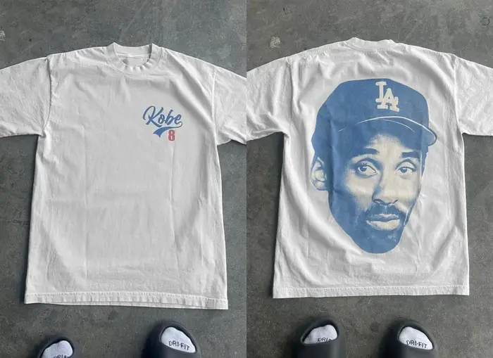 LA Lakers Kobe Bryant T-shirt en coton pour hommes