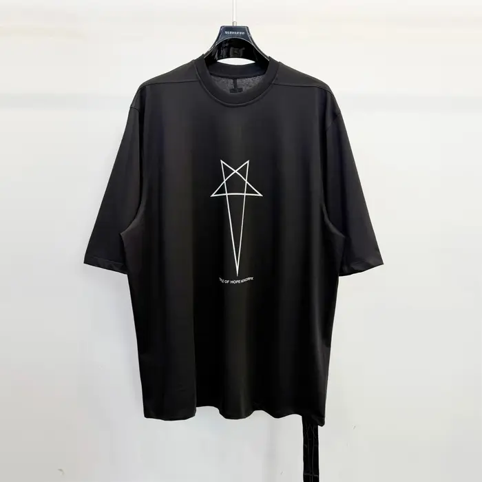 T-shirt Oversize Homme Owen Seak 100% Coton Style Gothique Décontracté Haut Tendance Été Designer Ur