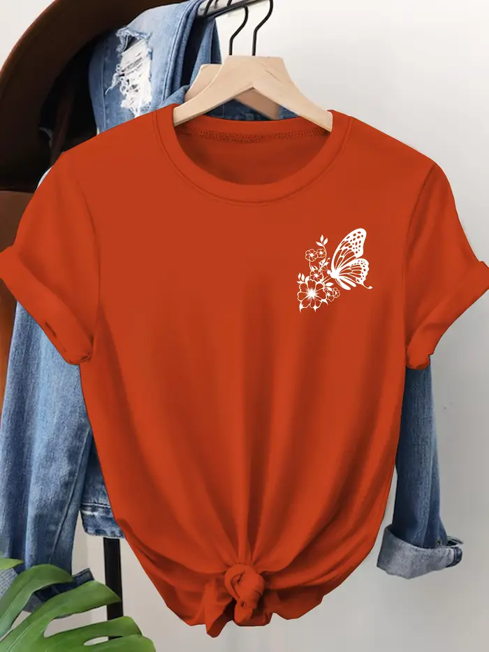 T-shirt unisexe à manches courtes pour femme
