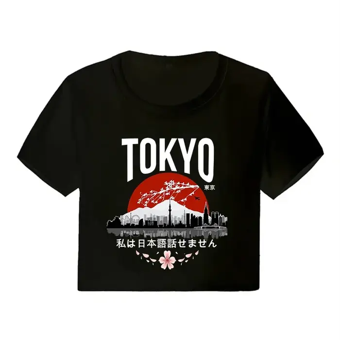 T-shirt graphique drôle pour femme