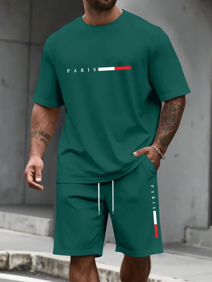 Survêtement pour homme 2 pièces ​ Ensemble de vêtements de sport