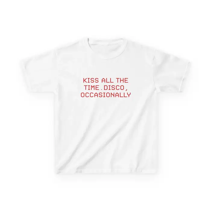 Baiser toute la journée. T-shirt Disco Occasionnel Oversize Homme Femme Streetwear Top Harry Style Album Merch Nouveaux Tees de Concert de Tournée