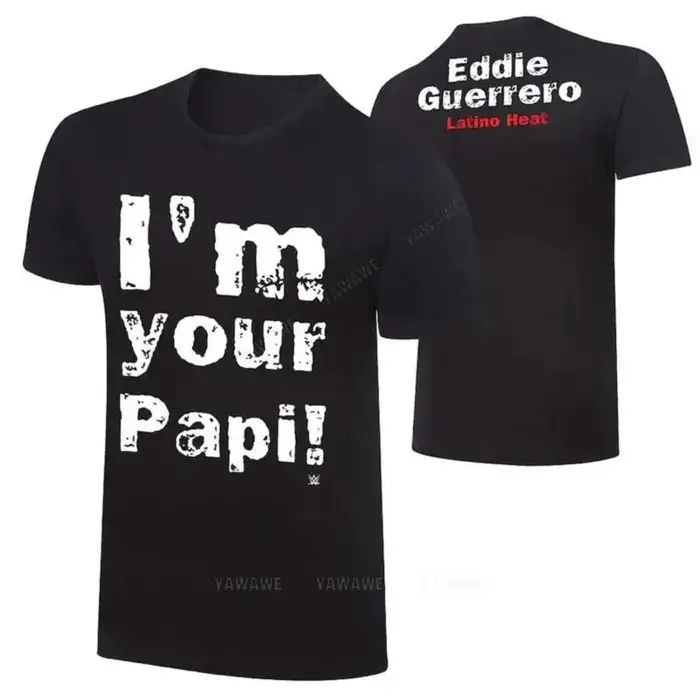 Offre spéciale été t-shirt marque t-shirt pour hommes Eddie Guerrero t-shirt homme mode t-shirt déco