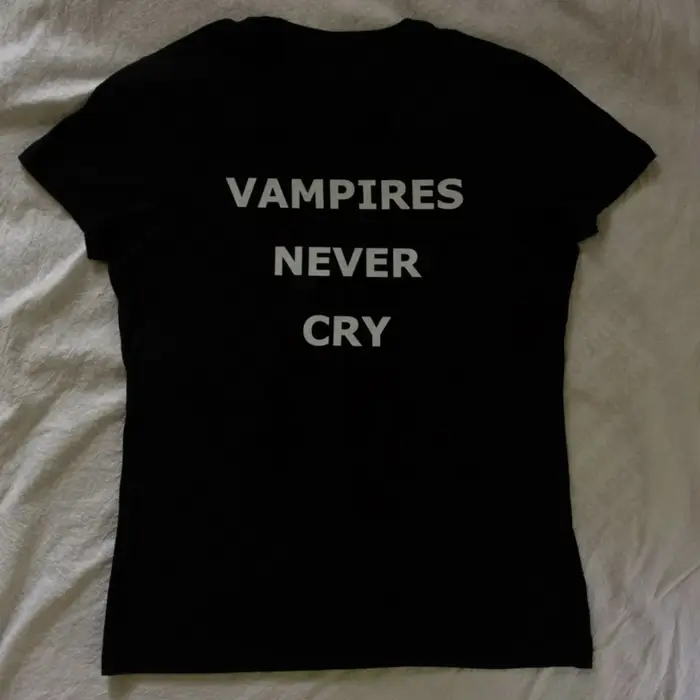 Punk Emo Filles Imprimer T-shirts Mode Décontracté O Cou Manches Courtes Hauts Bébé T-shirts Femmes 