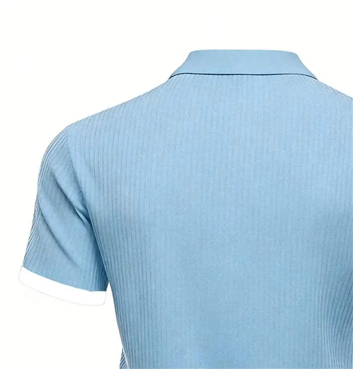 Nouveaux polos en tricot à col pour hommes Everlast