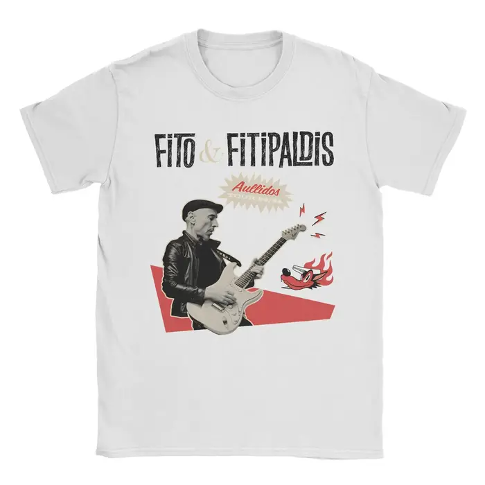 T-shirts Fitos Fitipaldis Band Rock pour hommes