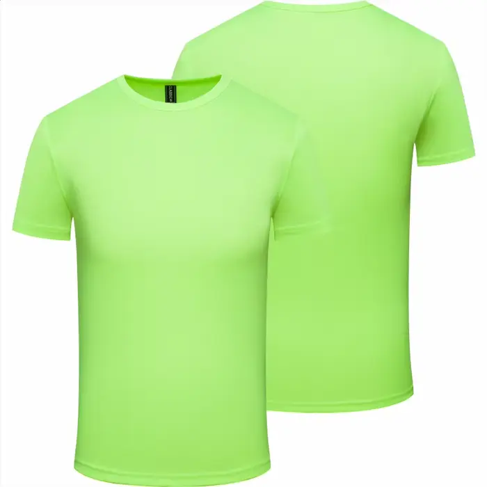 T-shirt à séchage rapide Logo personnalisé haut de sport respirant broderie Logo personnalisé T-shir