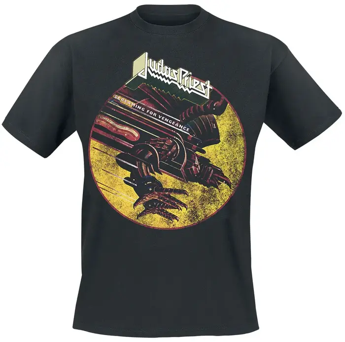 T-Shirt rétro Painkiller Judas Priest Band