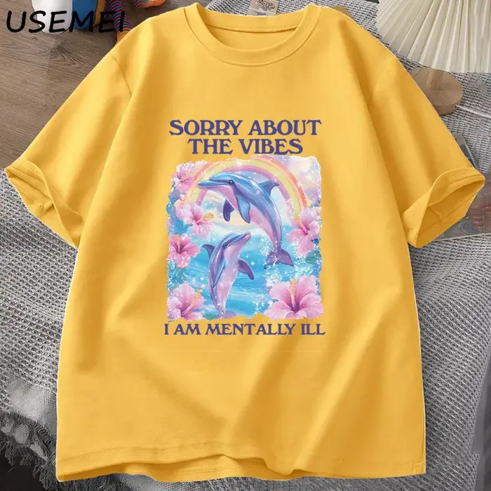 Désolé sur les vibrations T-shirt unisexe idiot bizarre