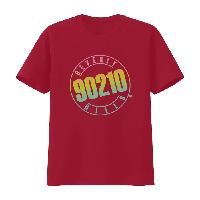 T-shirt rétro Beverly Hills 90210 avec logo
