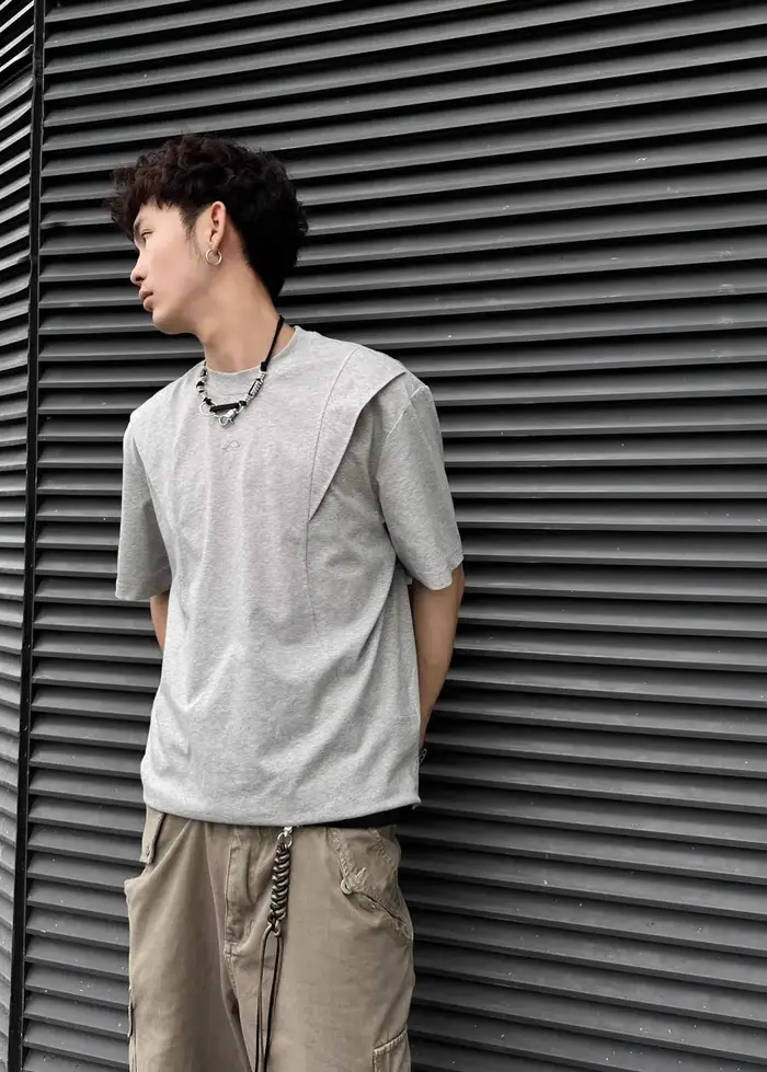 T-shirt à manches courtes pour hommes