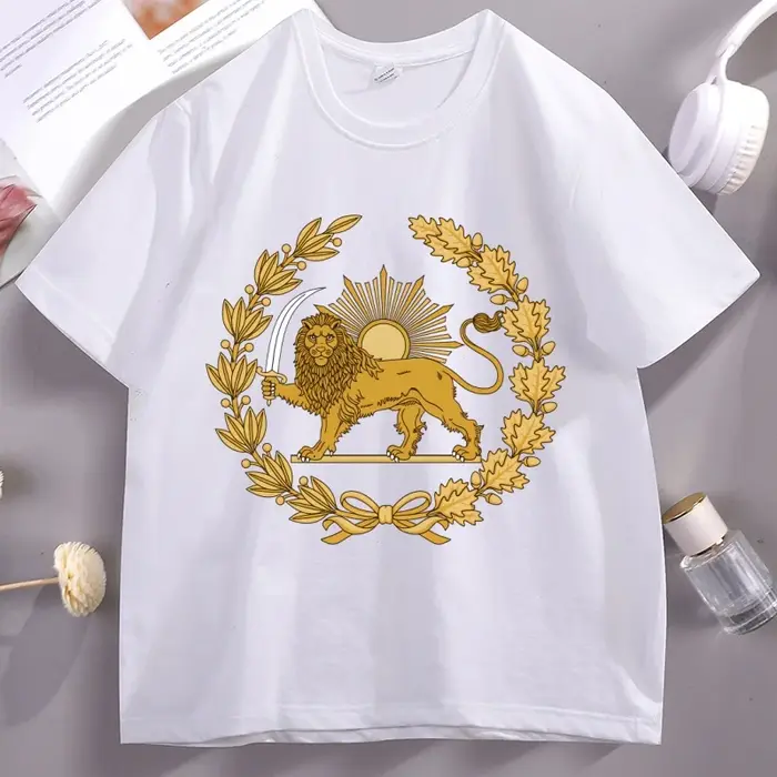 T-shirt Iran Lion et Soleil