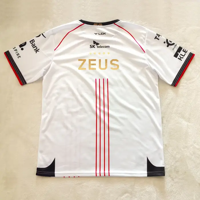 Maillot de l'équipe commémorative cinq étoiles du Championnat T1 2026