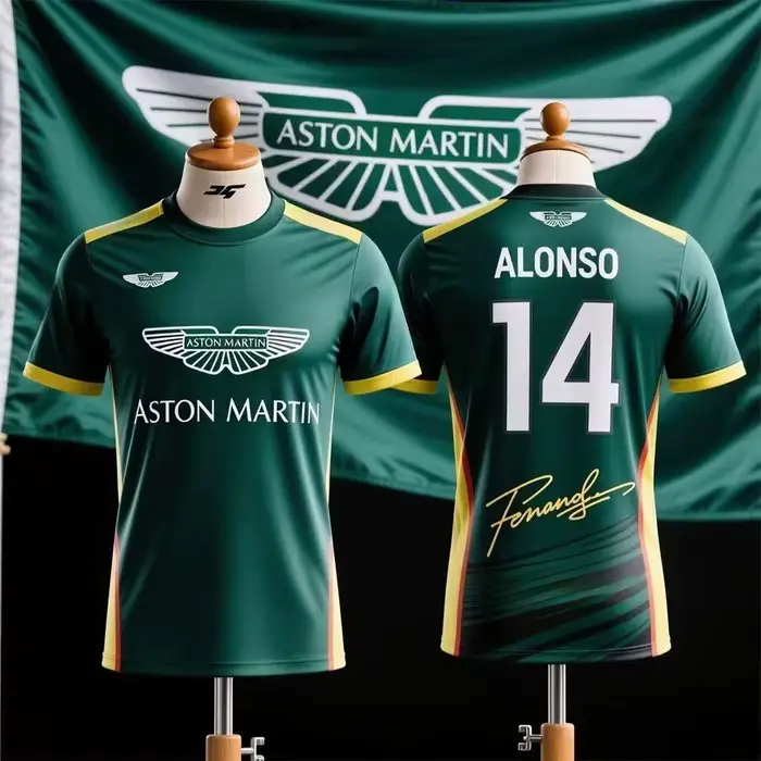 T-shirt Aston Martin Fernando Alonso n° 14
