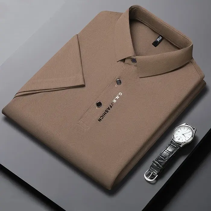 Polo à manches courtes pour hommes