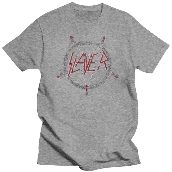 T-Shirt avec Logo Pentagramme Slayer