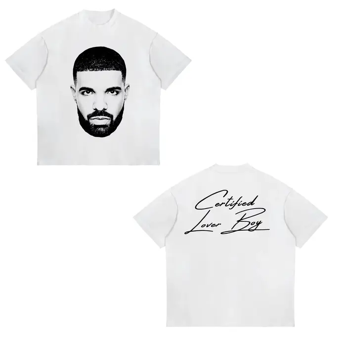 T-shirt vintage imprimé Drizzy Drake