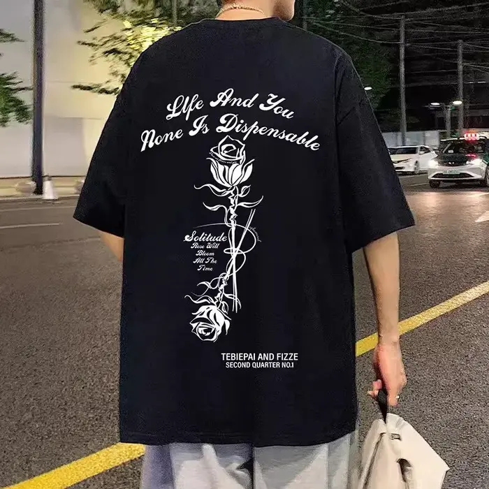 T-shirts graphiques rétro rose été 2026 pour hommes