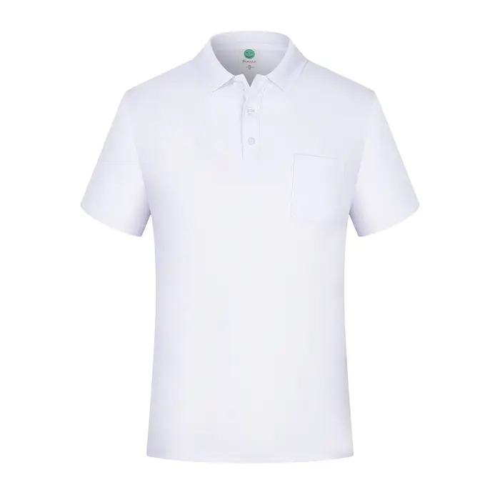 Polo à manches courtes pour homme, haut de gamme, couleur unie, Logo personnalisé, décontracté, à la
