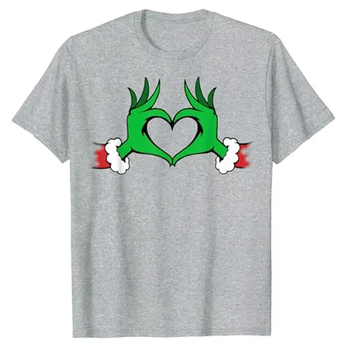 T-shirt graphique grincheux à manches courtes pour la famille