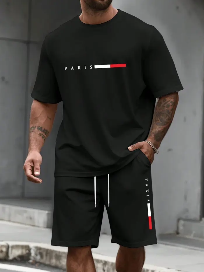 Survêtement pour homme 2 pièces ​ Ensemble de vêtements de sport