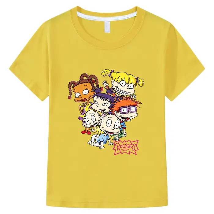 T-shirt pour enfants Rugrats 100% coton imprimé dessin animé