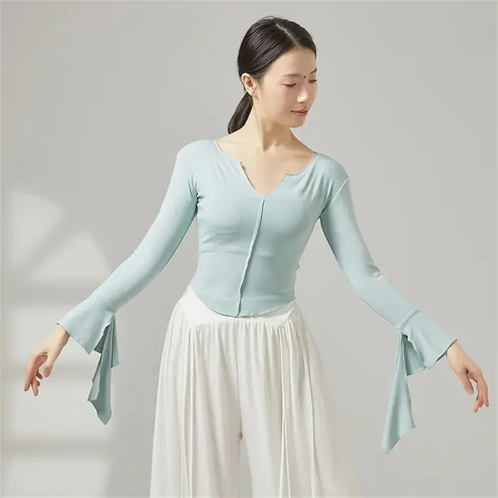 T-shirt de danse moderne pour femmes