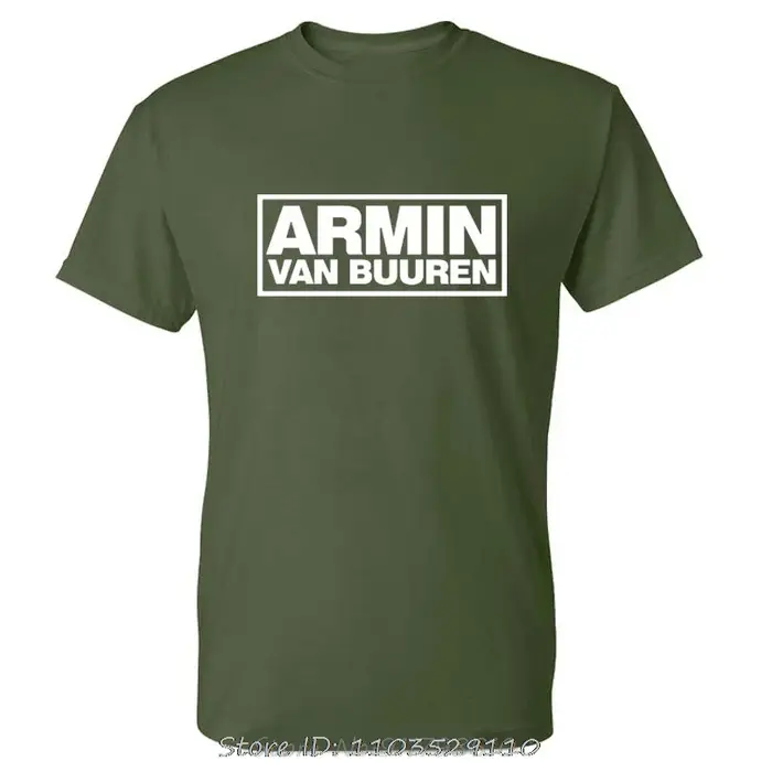 ARMIN VAN BUUREN-T-Shirt en coton pour hommes