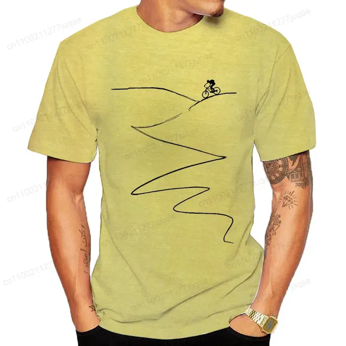 Cyclisme vélo VTT pour cyclistes T-Shirt pour hommes femmes à manches courtes drôle