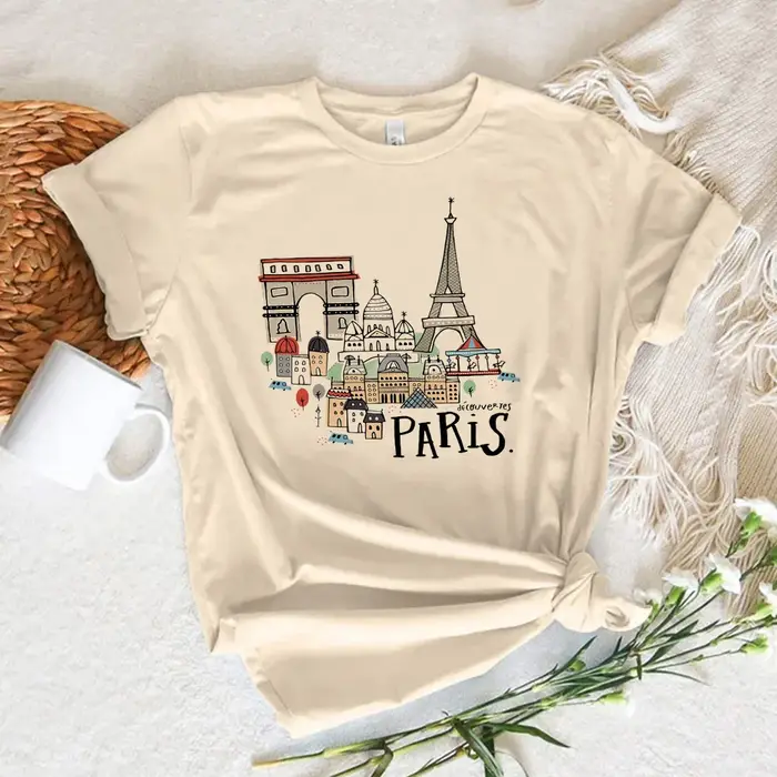 T-shirt Manga Japonais pour Femme, Vêtement Graphique, Comique, Paris