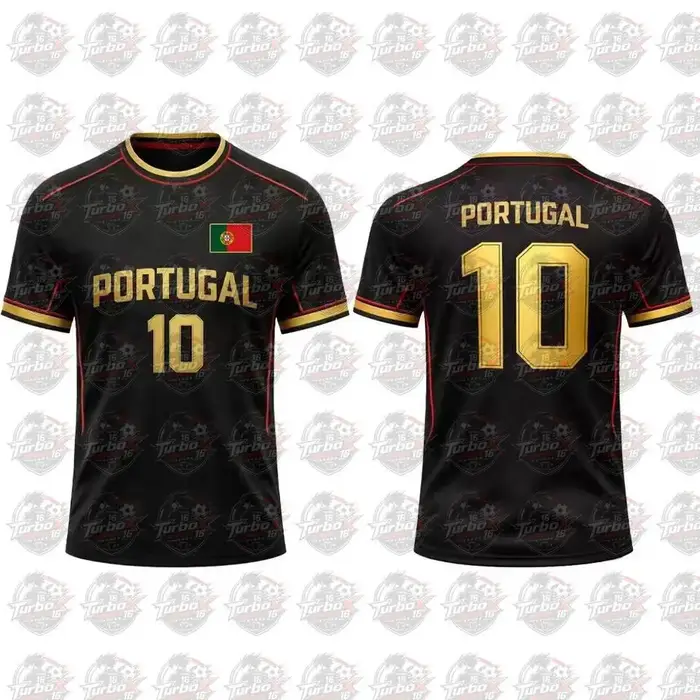 Nouveau Maillot de Sport Unisexe 2026 à Imprimé Drapeau du Portugal pour Homme – Respirant, Séchage