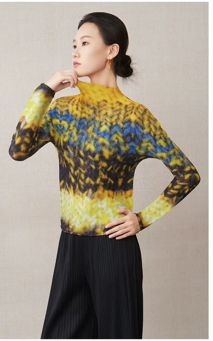 T-Shirt ajusté à manches longues pour femmes
