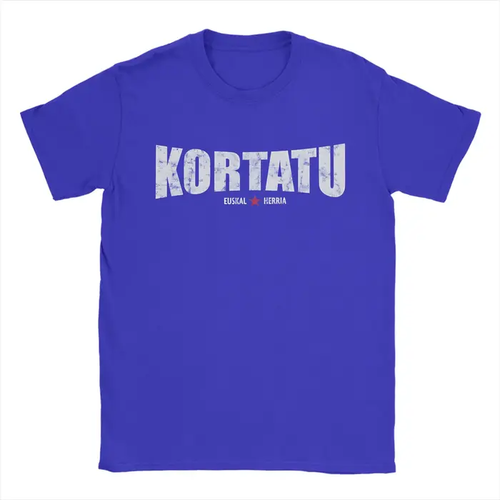 Kortatu Band T-Shirts pour hommes femmes 100% coton