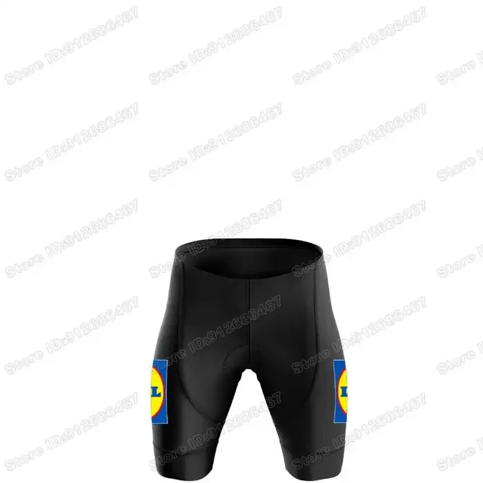 Maillot de Cyclisme Équipe Lidl 2026 Blanc et noir,Vêtements de cyclisme Tour d'Italie, d'Espagne et