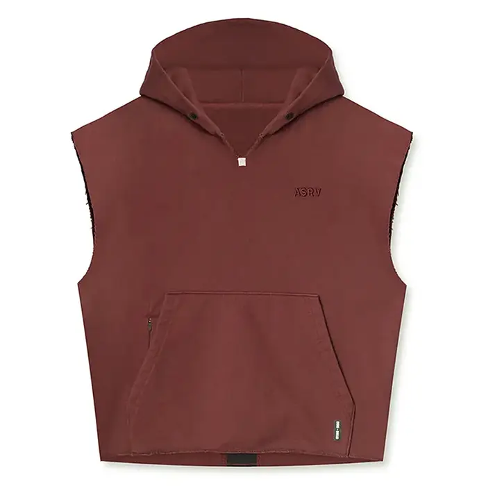 Débardeur à capuche en coton pour homme