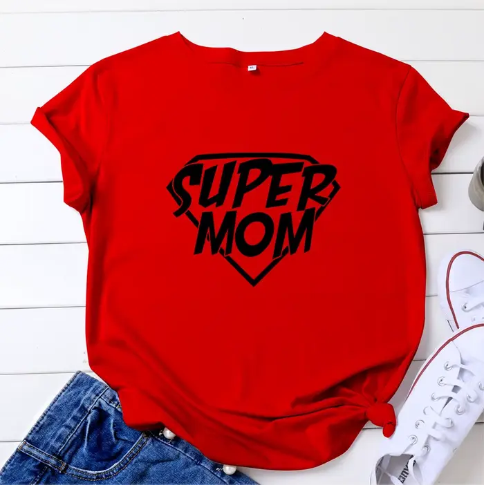 T-shirt manches courtes col rond femme, super spinal imprimé, t-shirt dames, vêtements Y
