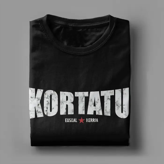 Kortatu Band T-Shirts pour hommes femmes 100% coton
