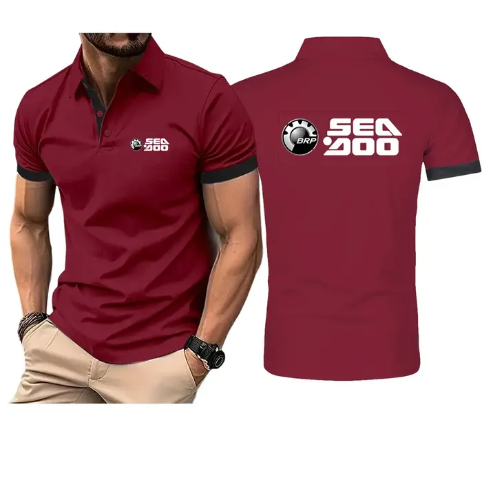 Polo homme 2026 à col revers