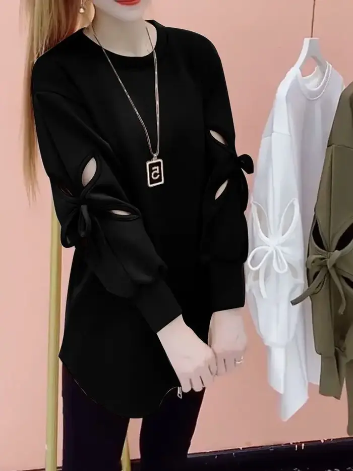 Femme T-shirt mode coréenne vêtements haut élégant printemps