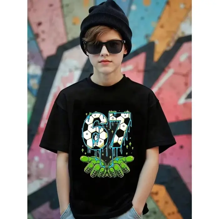 T-shirt imprimé Meme I Love 67 pour femmes