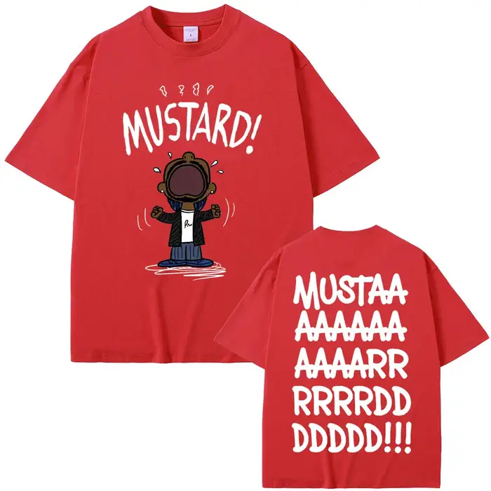 Rappeur Kendrick Lamar pas comme nous moutarde drôle impression T-shirts hommes femmes Hip Hop musiq