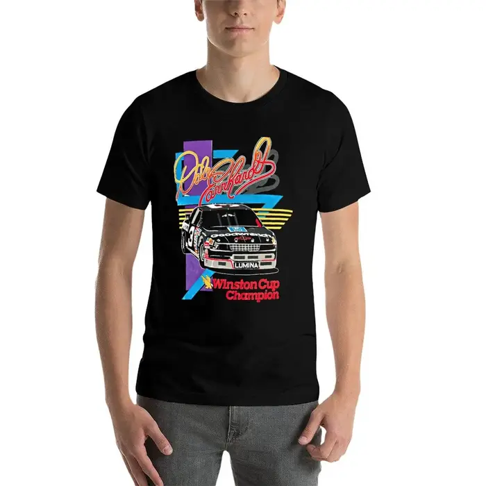 Dale Earnhardt T-shirt vintage décontracté pour hommes